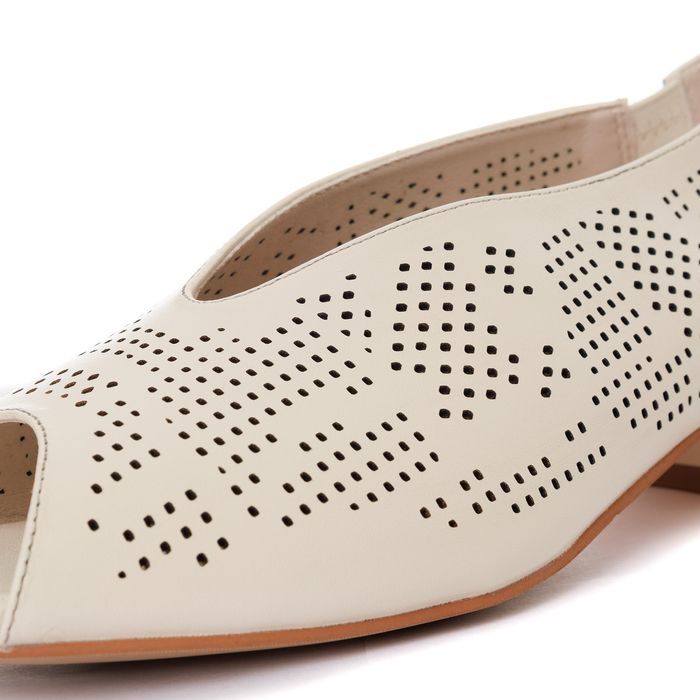 Audienz ақ туфлиөкшесі ашық и носком DE20564-WL