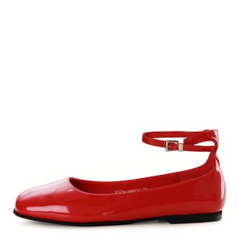 Красные балетки Respect