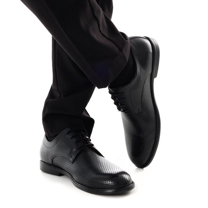 Respect Premium қара жартылай бәтеңкелері VS63-190857