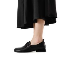 Чёрные туфли закрытые Audienz DE20812-WL