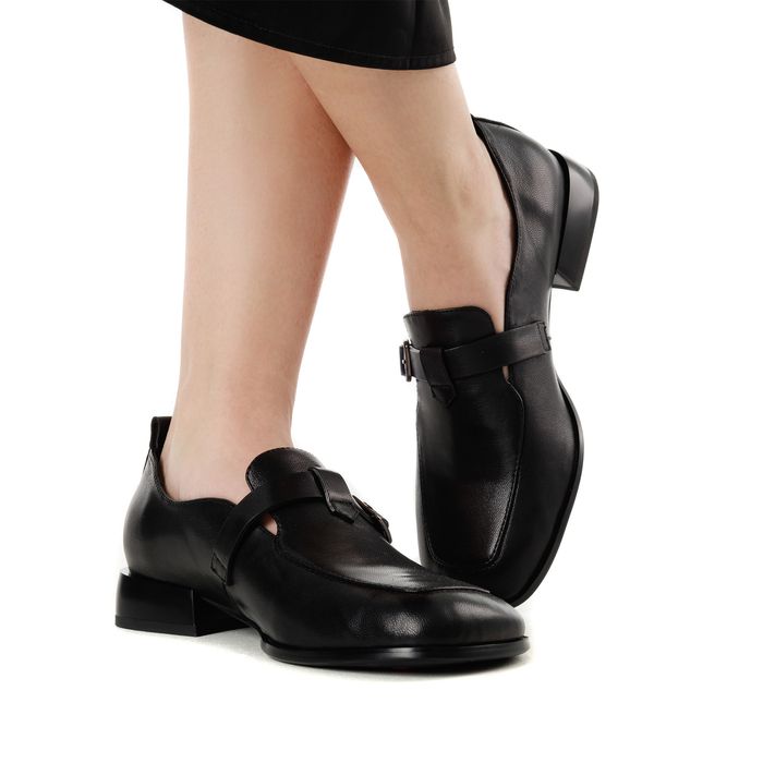 Audienz қара жабық туфліері DE20812-WL