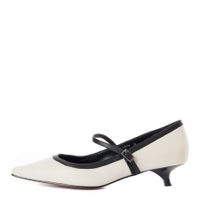 Respect ақ биік өкшелі туфліері VS75-186018