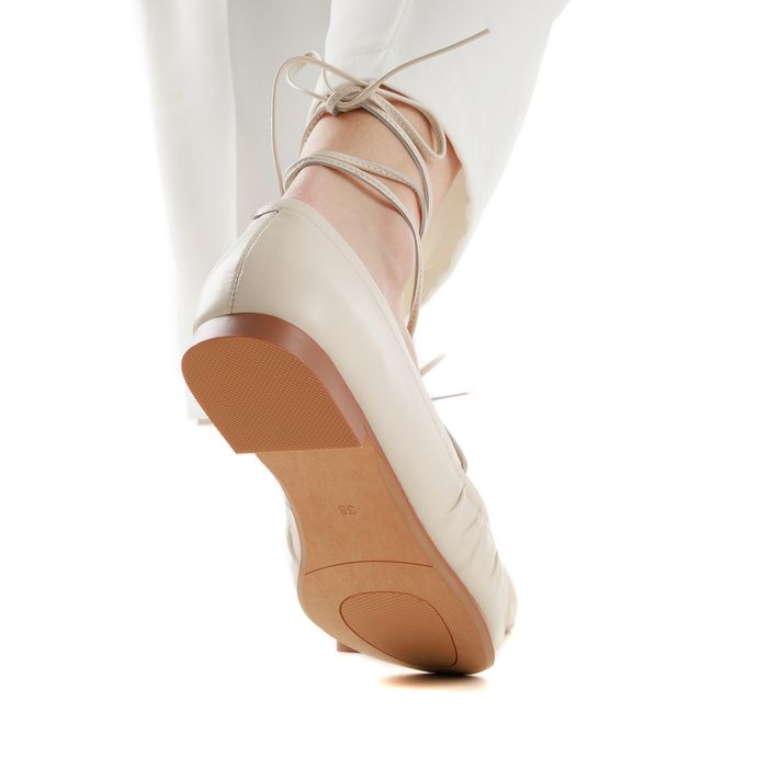 Белые балетки Respect Premium VS75-186243