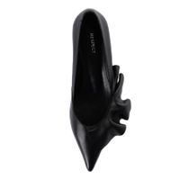 Respect қара биік өкшелі туфлилері VS55-187043