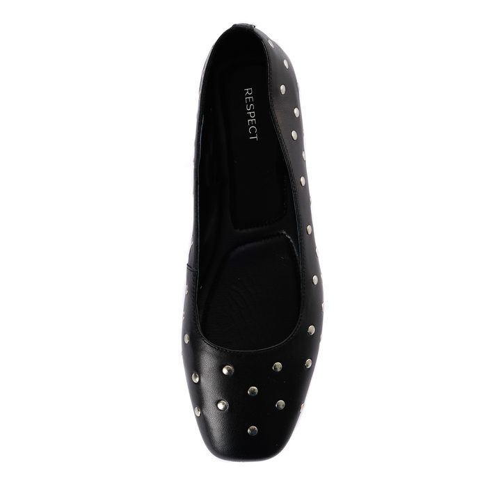 Чёрные балетки RESPECT VS75-187064