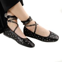 Чёрные балетки RESPECT VS75-187064