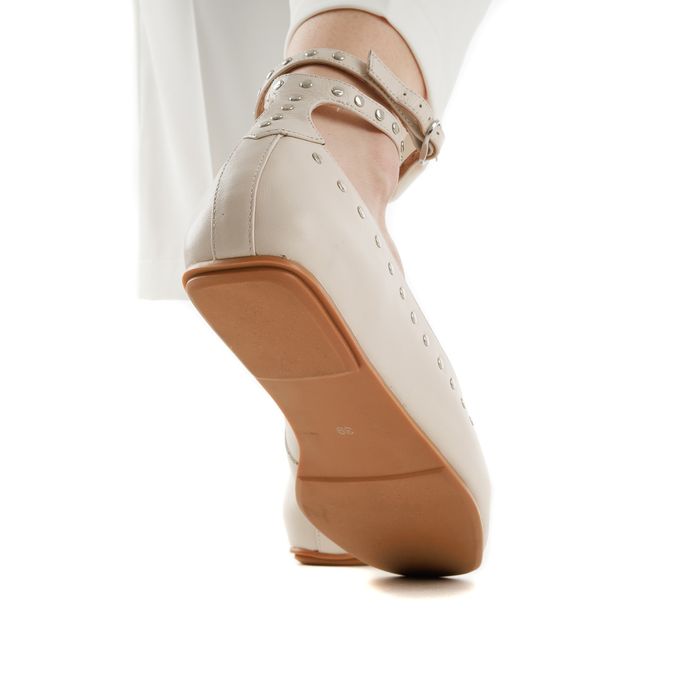 Белые балетки Respect VS75-187066