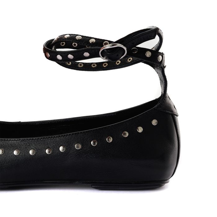 Чёрные балетки RESPECT VS75-187065