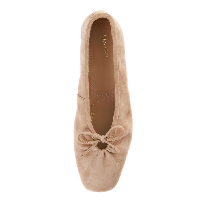 Бежевые балетки Respect VS75-187074