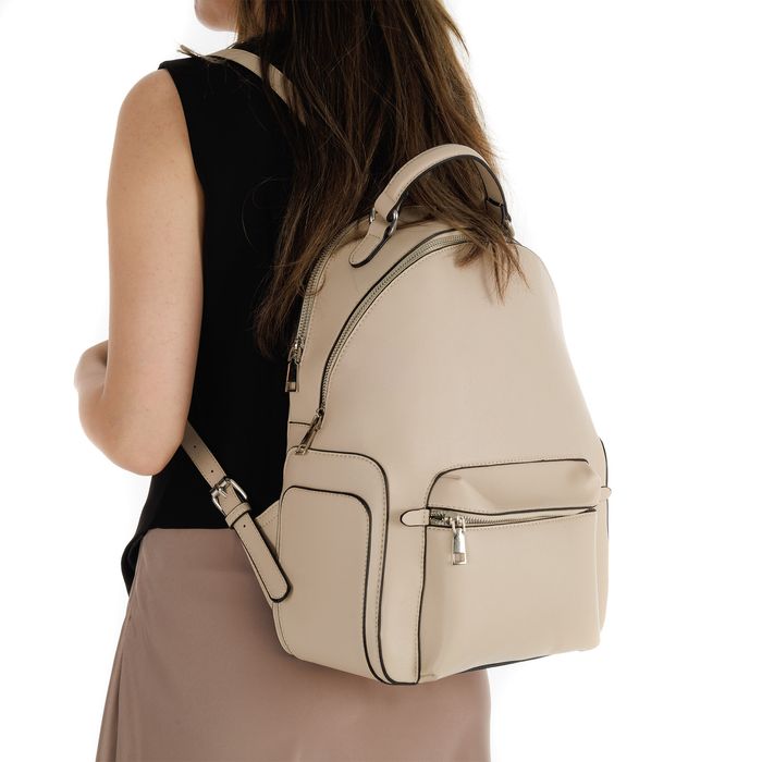 Белый рюкзак Portofiano 114-151-39-4