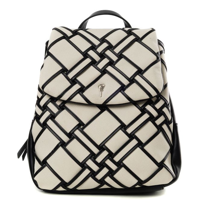 Чёрно-белый рюкзак Portofiano