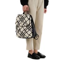 Чёрно-белый рюкзак Portofiano 114-122-31-4