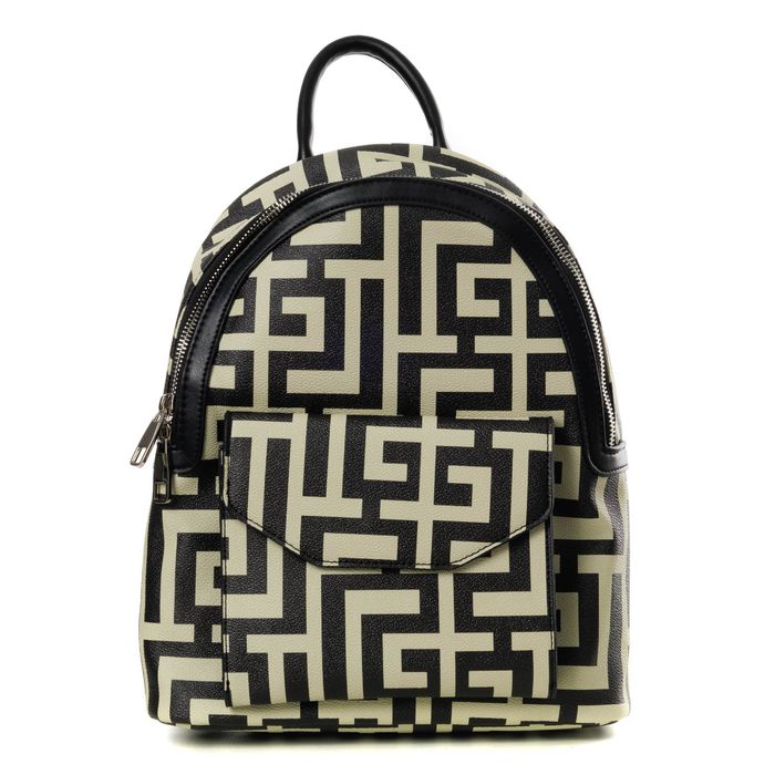 Чёрно-белый рюкзак Portofiano 114-158-31-4