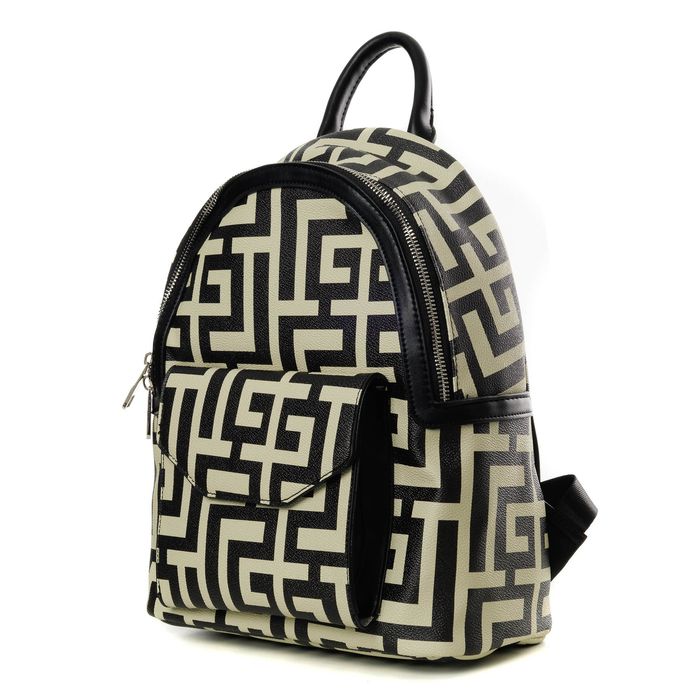 Чёрно-белый рюкзак Portofiano 114-158-31-4