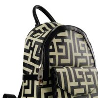 Чёрно-белый рюкзак Portofiano 114-158-31-4