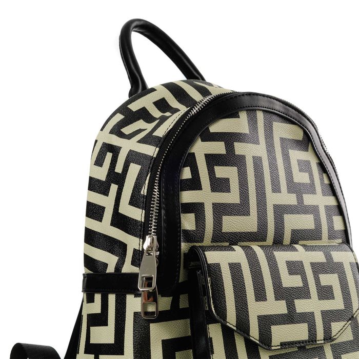 Чёрно-белый рюкзак Portofiano 114-158-31-4