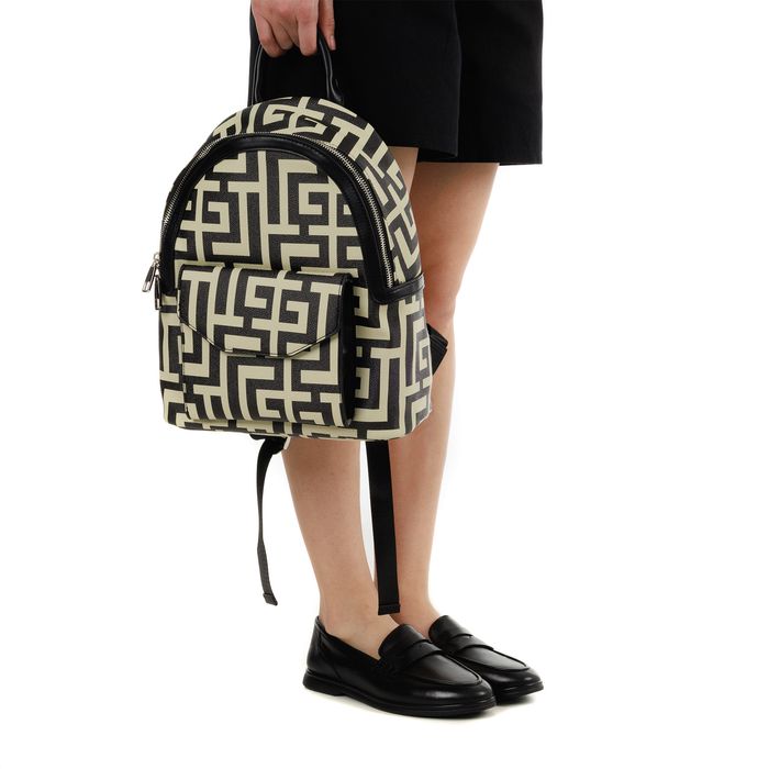 Чёрно-белый рюкзак Portofiano 114-158-31-4