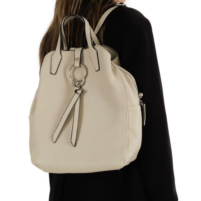 Белый рюкзак Portofiano 114-152-39-4