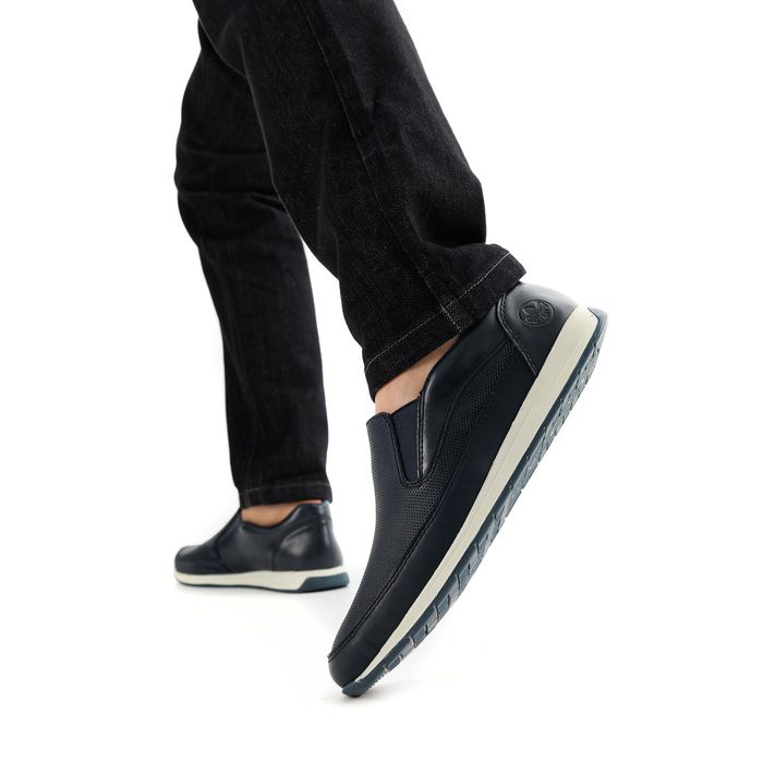 Rieker көк жартылай бәтеңкелері 11953-14