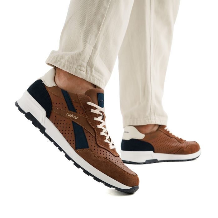 Коричневые кроссовки Rieker 15123-24