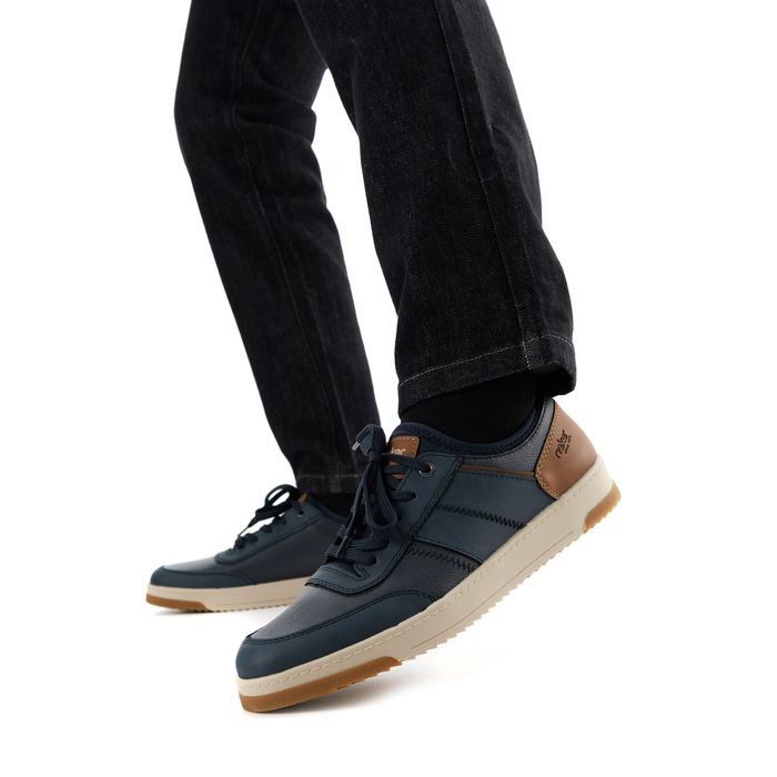 Rieker көк жартылай бәтеңкелері 17550-15