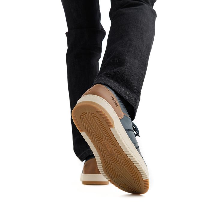 Rieker көк жартылай бәтеңкелері 17550-15