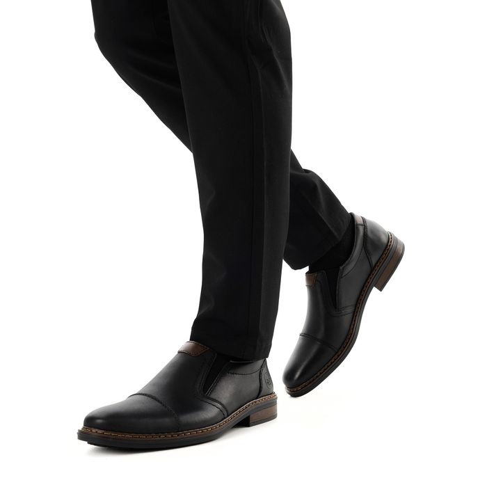 Rieker қара жартылай бәтеңкелері 17659-00