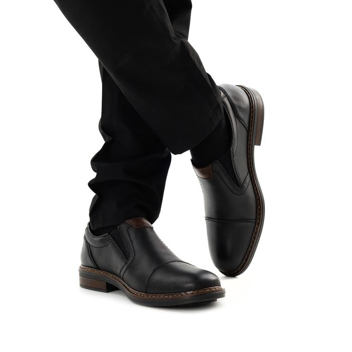 Rieker қара жартылай бәтеңкелері 17659-00