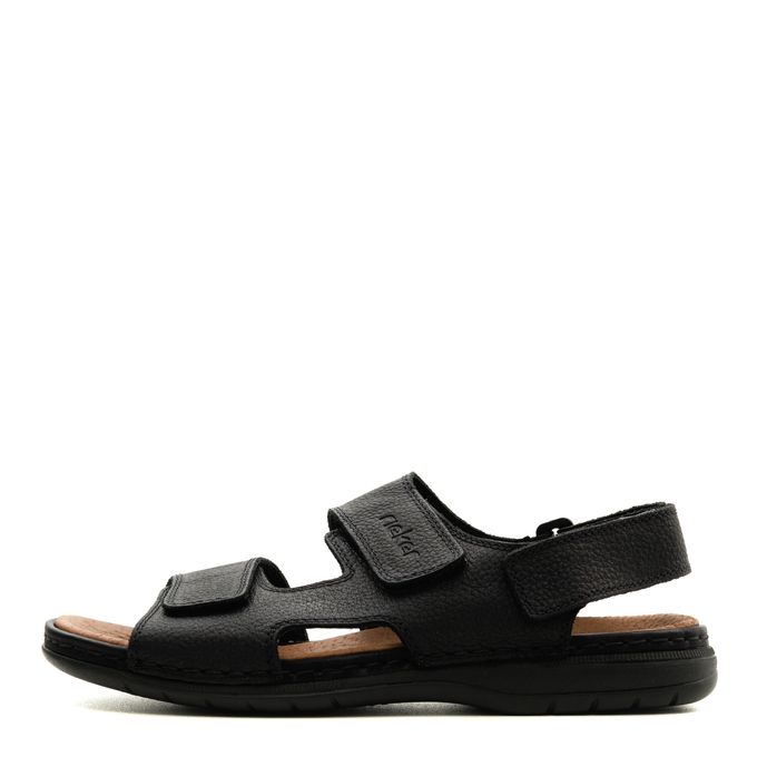 Чёрные сандалии Rieker
