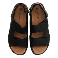 Чёрные сандалии Rieker 25558-01
