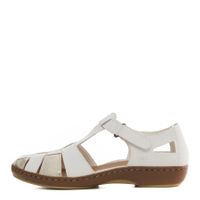 Rieker ақ ашық табанды туфлилері 45869-81