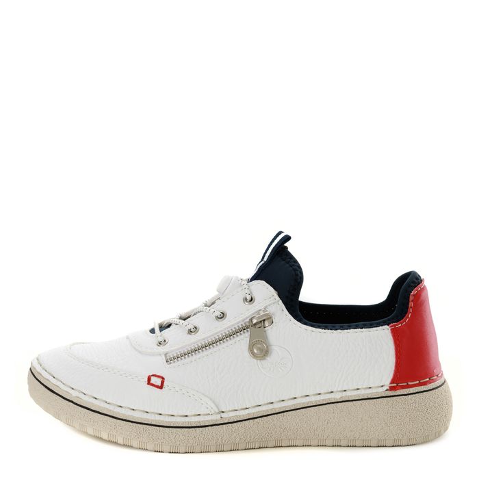 Rieker ақ жартылай бәтеңкелері 50962-80