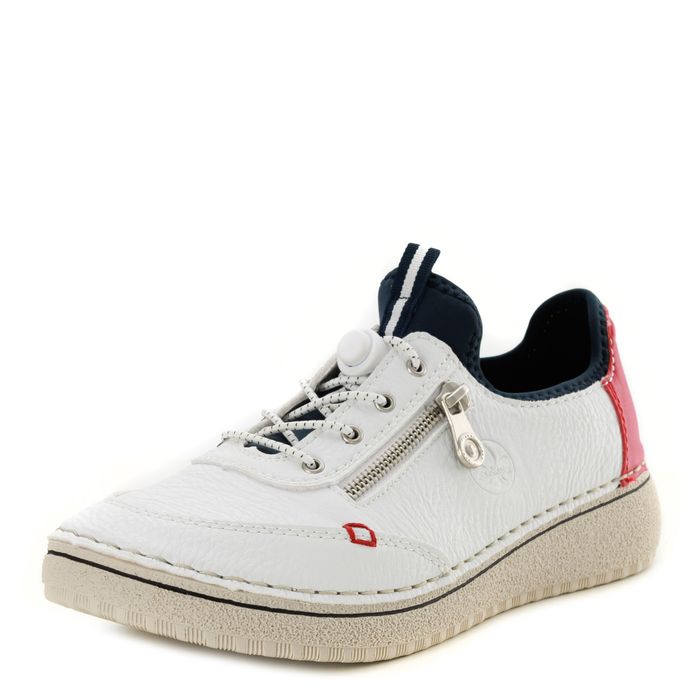 Rieker ақ жартылай бәтеңкелері 50962-80