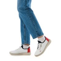 Rieker ақ жартылай бәтеңкелері 50962-80