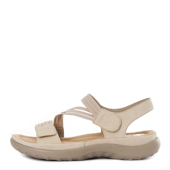 Бежевые босоножки Rieker