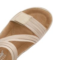 Бежевые босоножки Rieker 64870-62