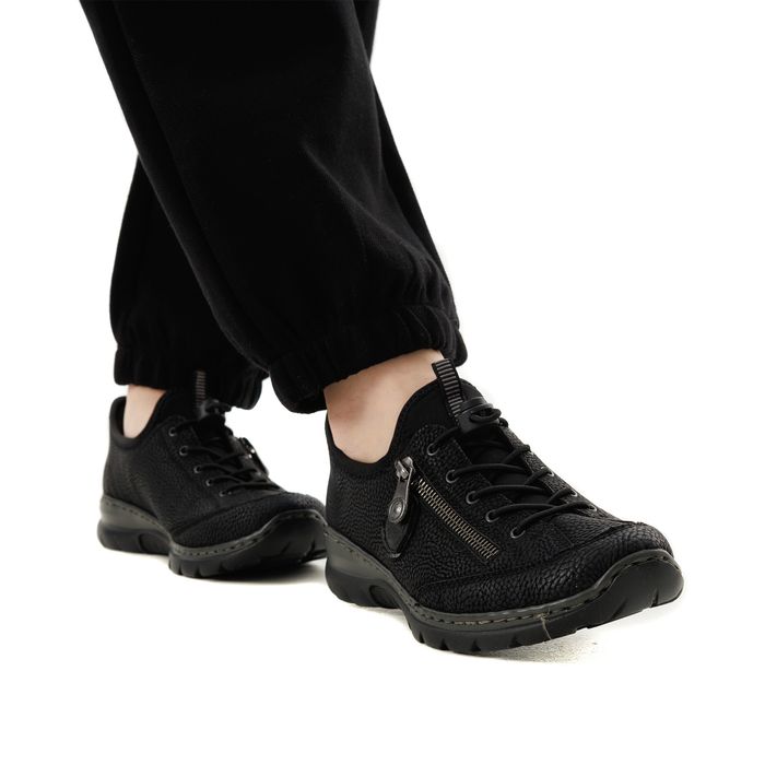 Rieker қара жартылай бәтеңкелері L32F1-00