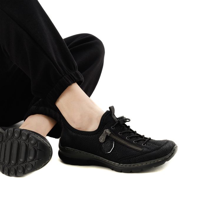 Rieker қара жартылай бәтеңкелері L32F1-00