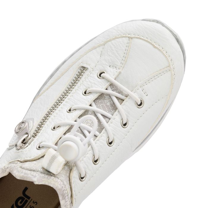 Rieker ақ жартылай бәтеңкелері L32F1-80