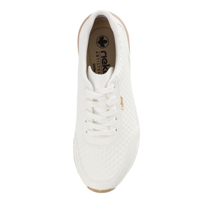 Rieker ақ кроссовкалары M6608-80