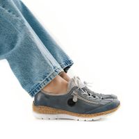 Rieker көк жартылай бәтеңкелері N42F2-14