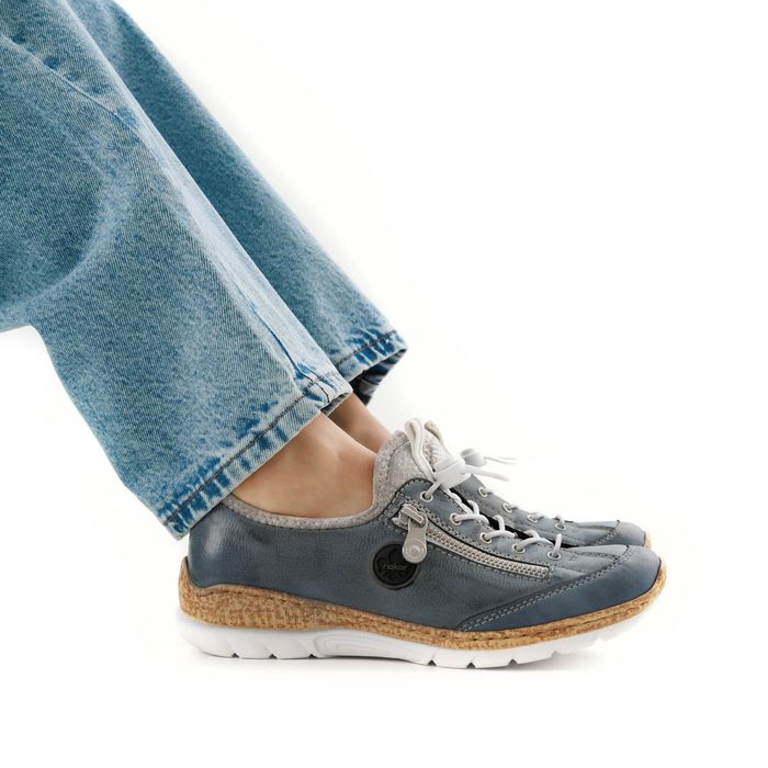 Rieker көк жартылай бәтеңкелері N42F2-14