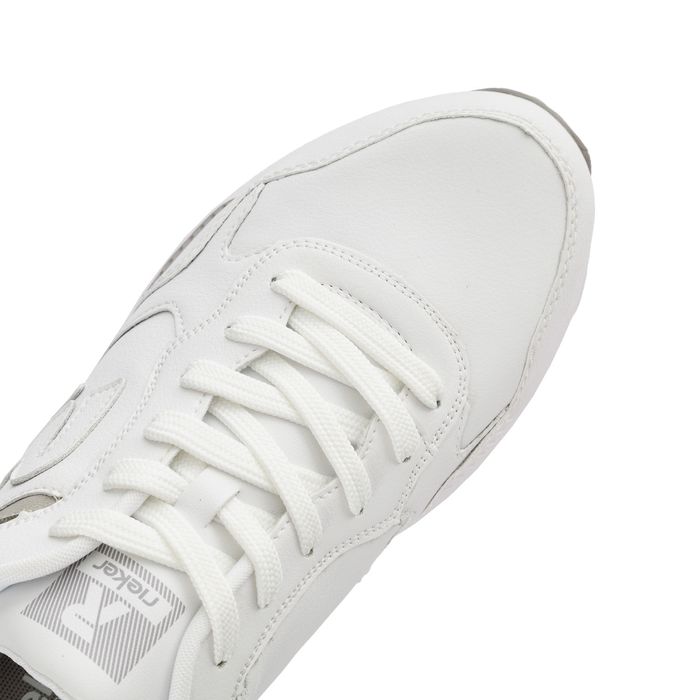 Белые кроссовки RIEKER SPORT U1400-80