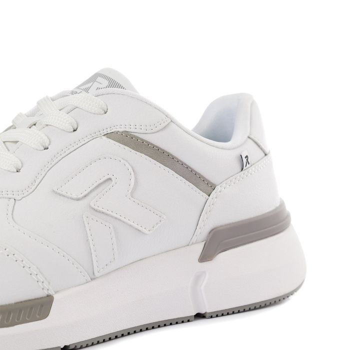 Белые кроссовки RIEKER SPORT U1400-80