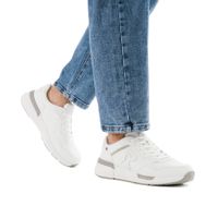 Белые кроссовки RIEKER SPORT U1400-80