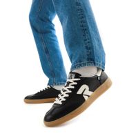 Чёрные кеды Rieker Sport U2200-00