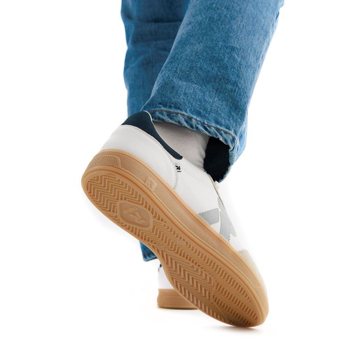 Белые кеды RIEKER SPORT U2200-82