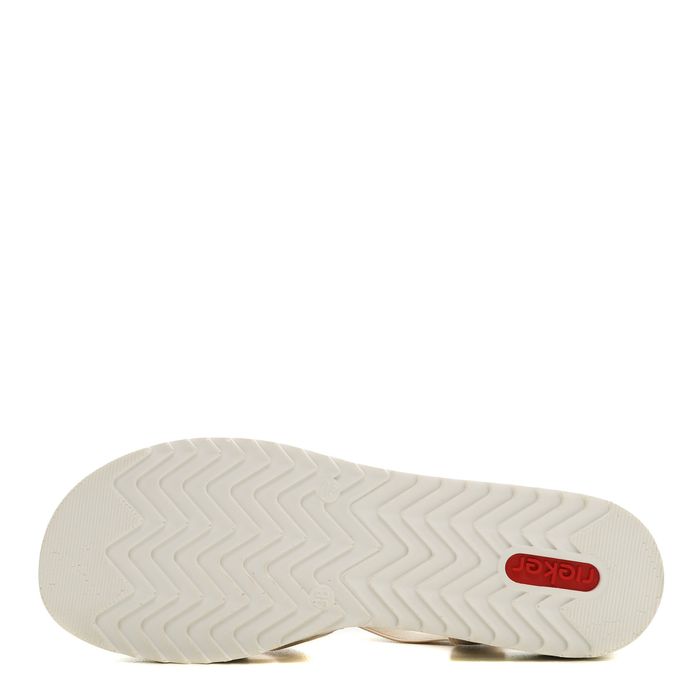 Бежевые босоножки Rieker V0649-62