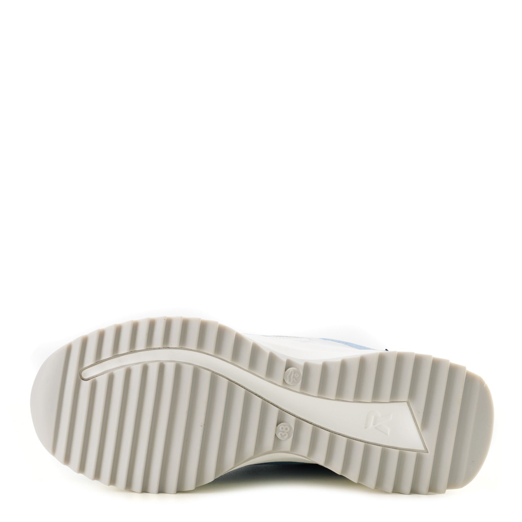 Голубые кроссовки RIEKER SPORT W1307-14