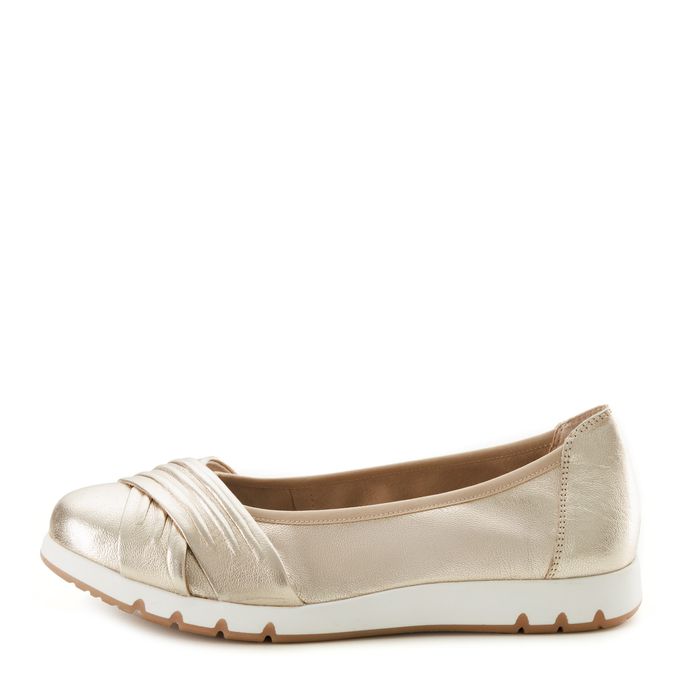 Серые балетки Caprice